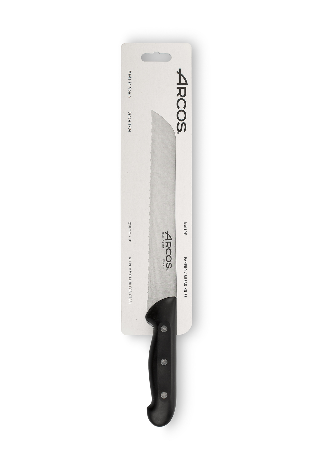 CUCHILLO PAN ARCOS 151400