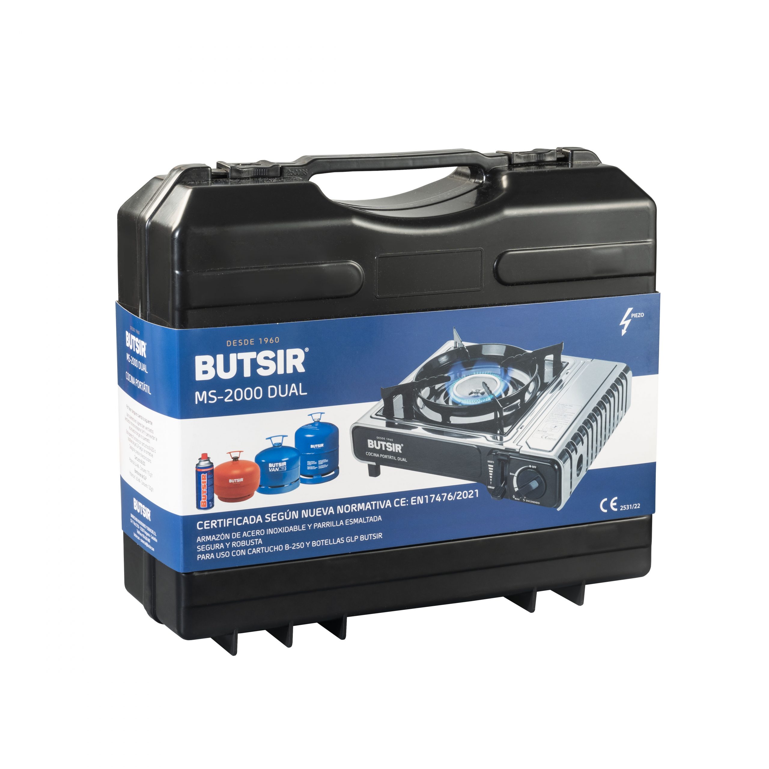 COCINA PORTATIL MS-1000 DUAL