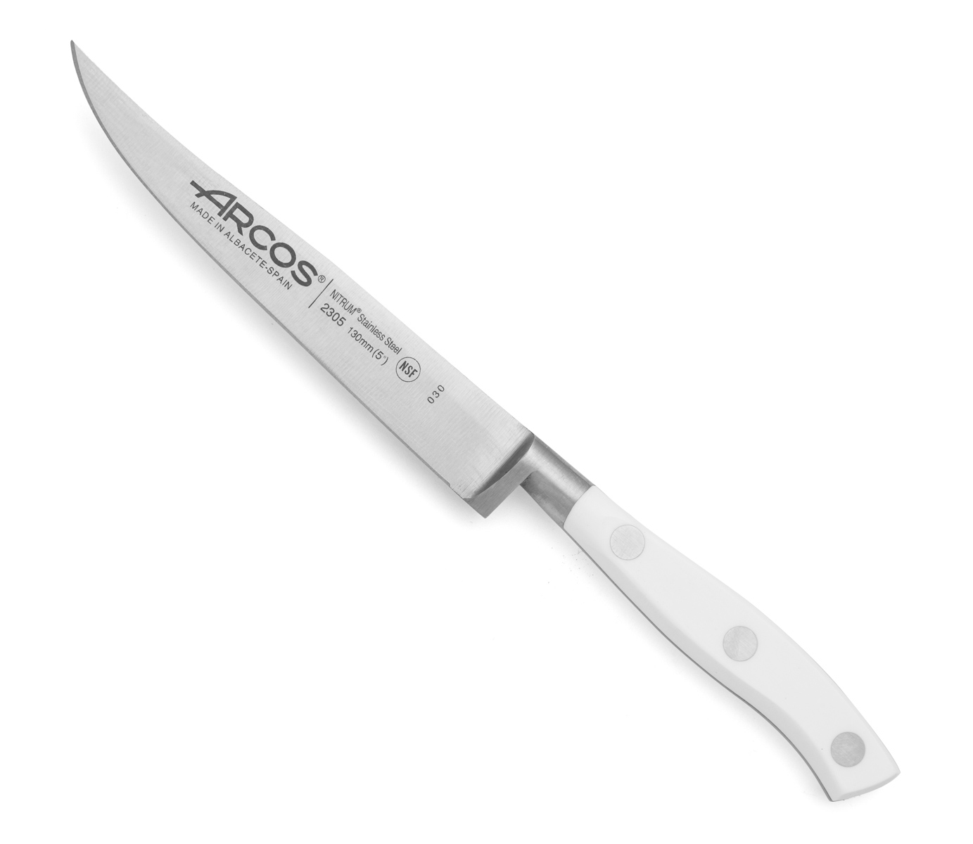 CUCHILLO ARCOS RIVIERA BLANCO 230524 130mm