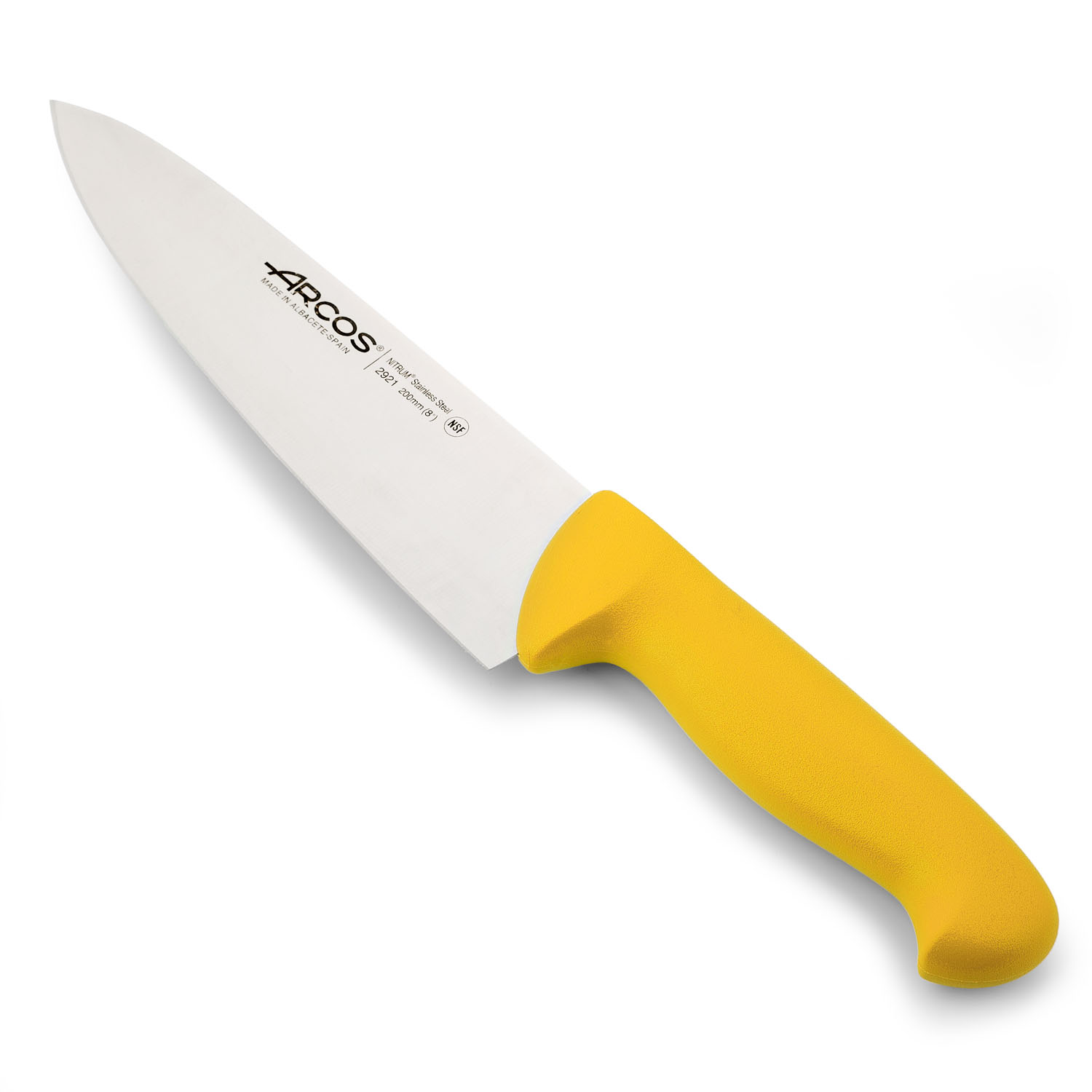 CUCHILLO ARCOS PROFESIONAL 292100 AMARILLO 20cm