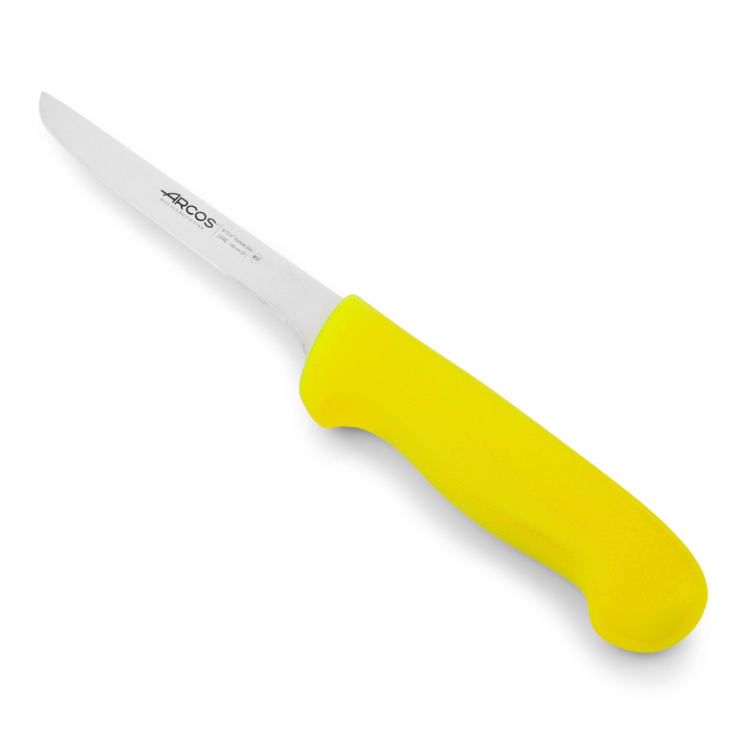 CUCHILLO DESHUESADOR AMARILLO 140mm 294000