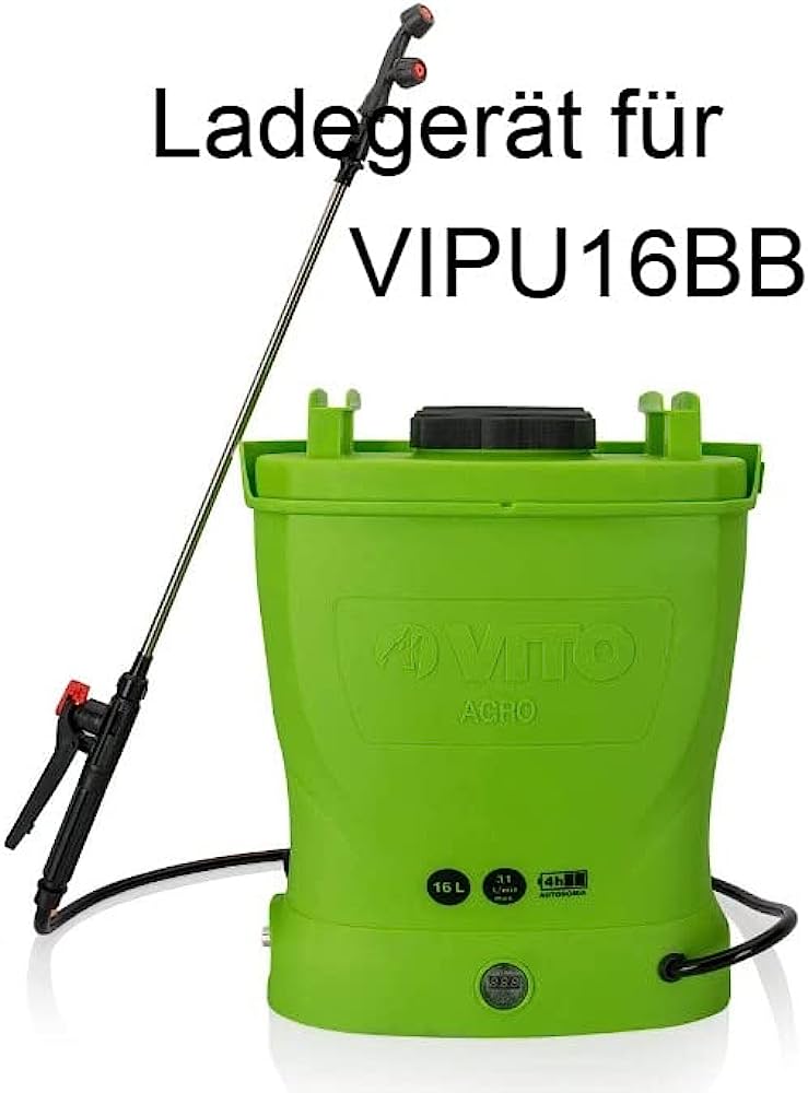 SULFATADORA CON BATERIA 16 LITROS VIPU16BB
