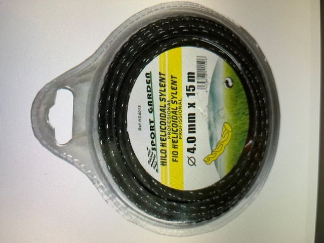 HILO HELICOIDAL HS4015-4mm x 15 mtrs