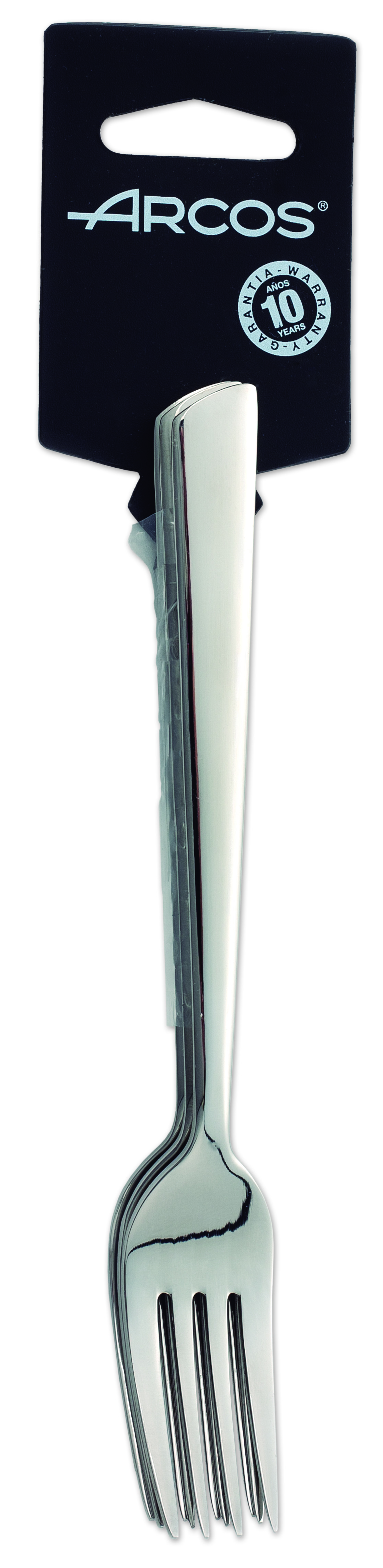 TENEDOR POSTRE ARCOS 5745 BLISTER 3 UNIDADES
