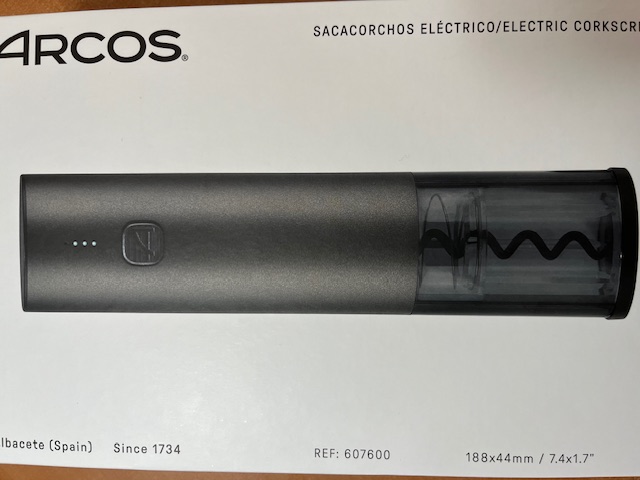 SACACORCHOS ARCOS ELECTRICO PROFESIONALNAL 6076