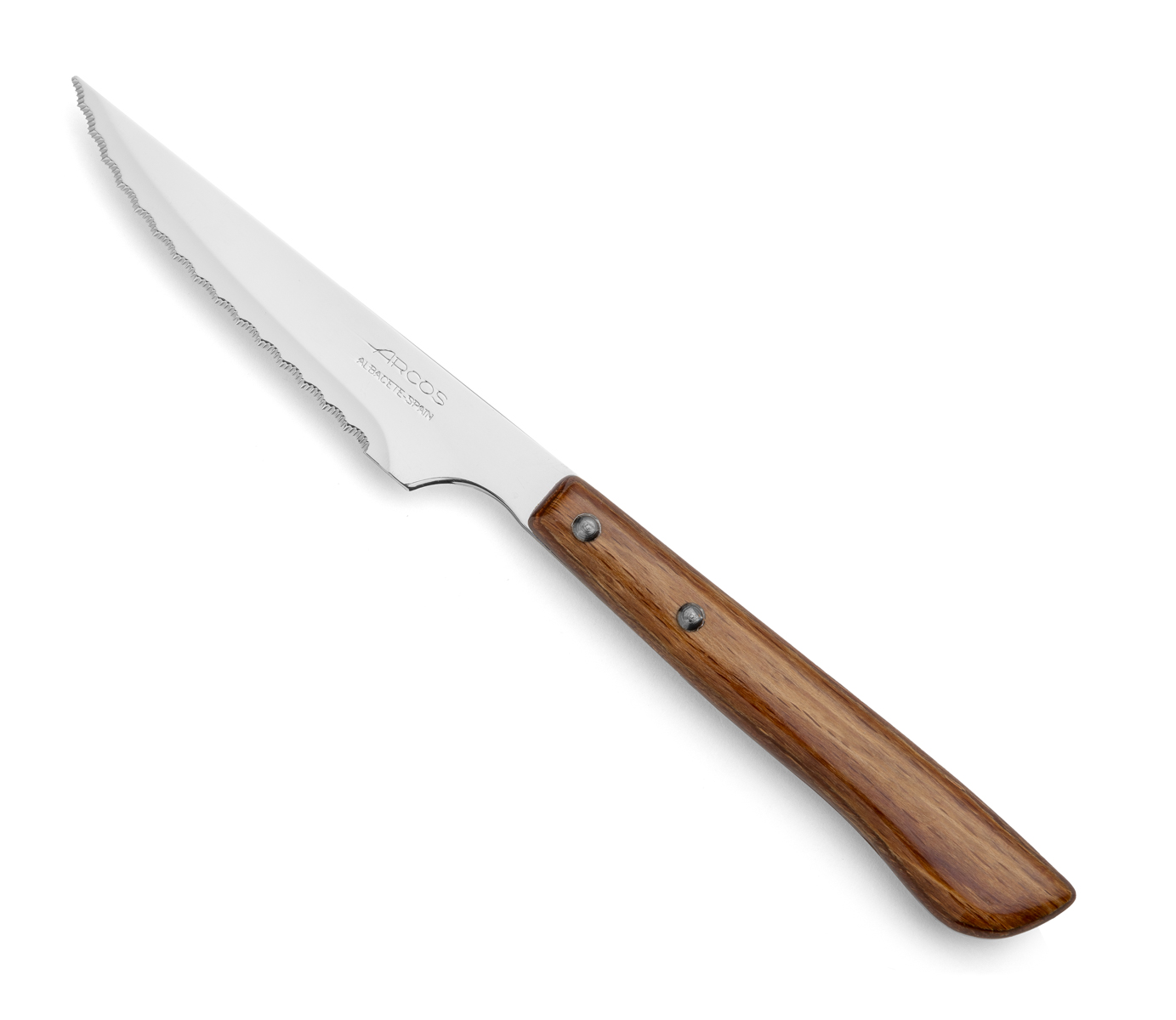 CUCHILLO ARCOS CHULETERO 803800 MANGO MADERA