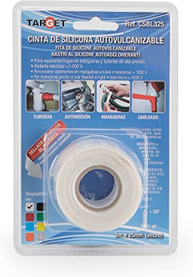 CINTA VULCANIZABLE SILICONA TRANSP. 25mm x 3 mtrs