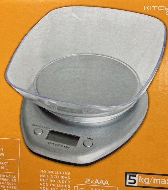 BASCULA DIGITAL WAGUE 5Kgrs