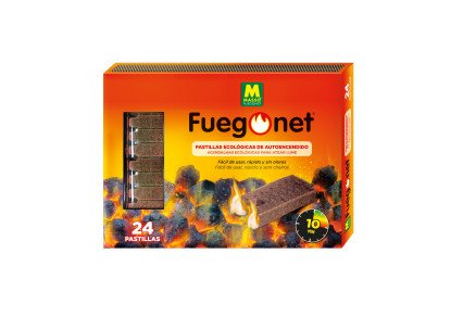 FUEGONET PASTILLAS ECOLOGICAS 200gr