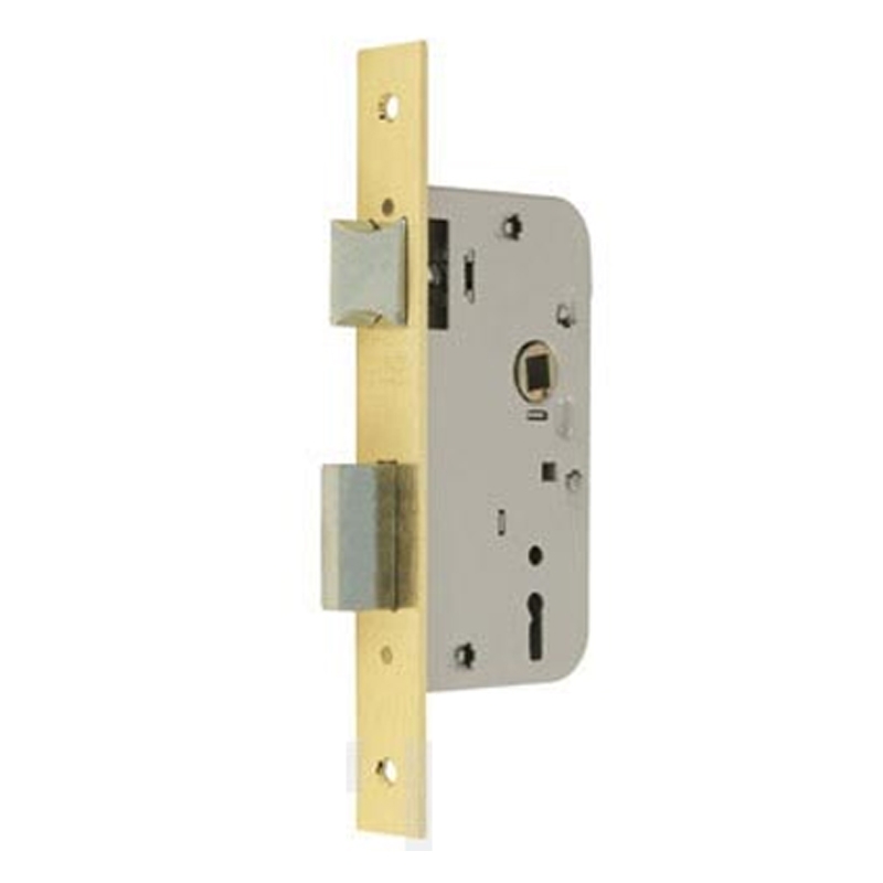 CERRADURA MCM 1508-2-45 LLAVE BORJA LATONADO